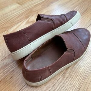Frye Leather Women’s Slip-On Sneakers